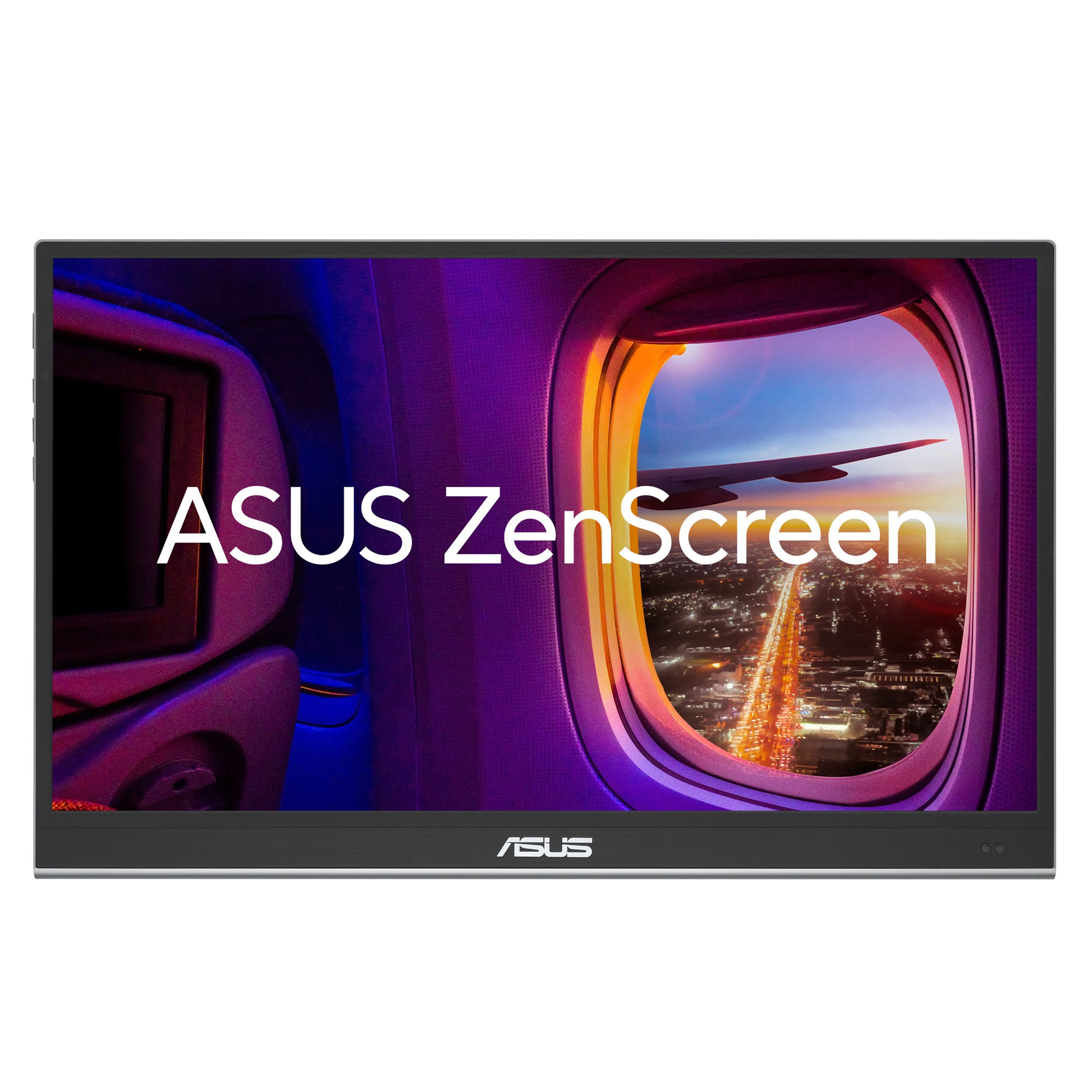 ASUS Zenscreen MQ16AHE – Portabler Monitor, 15,6", 1920 × 1080 (Full HD), OLED, Silber