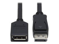 Tripp Lite DisplayPort Verlängerung – 4K 60 Hz – 4,6 m – verriegelbar