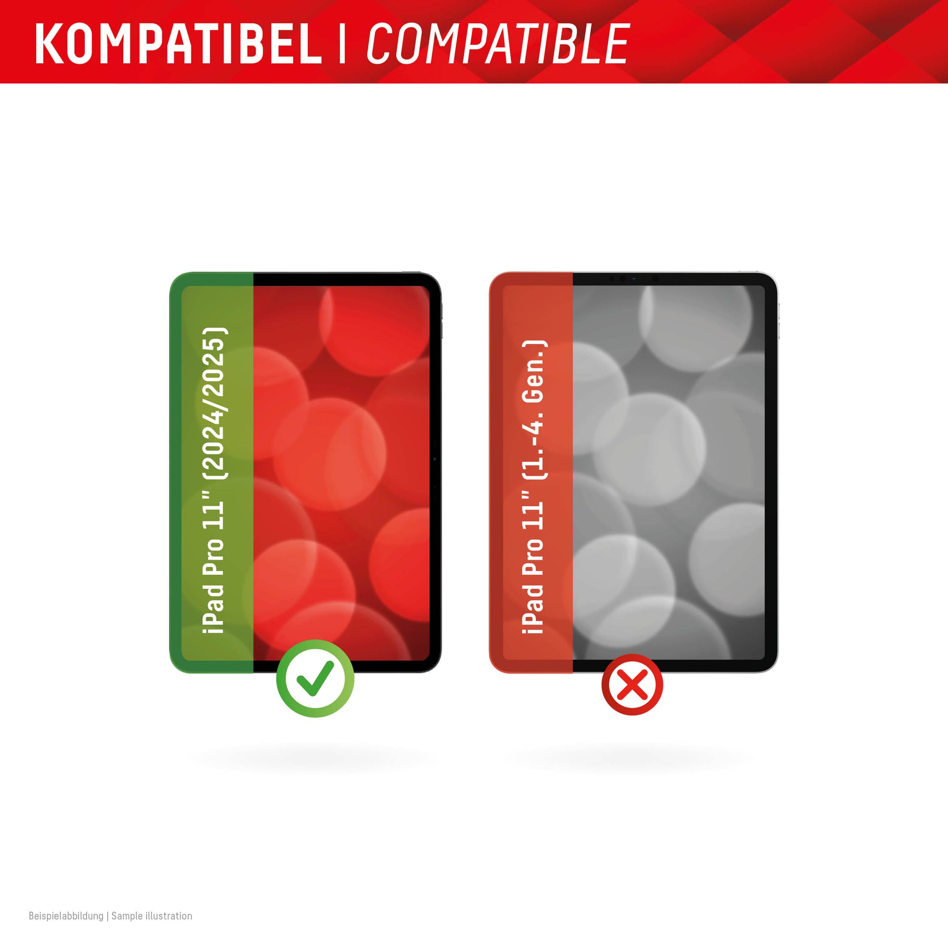 Displex Panzerglas für iPad Pro 11" (2025/2024) – Matt, 5H