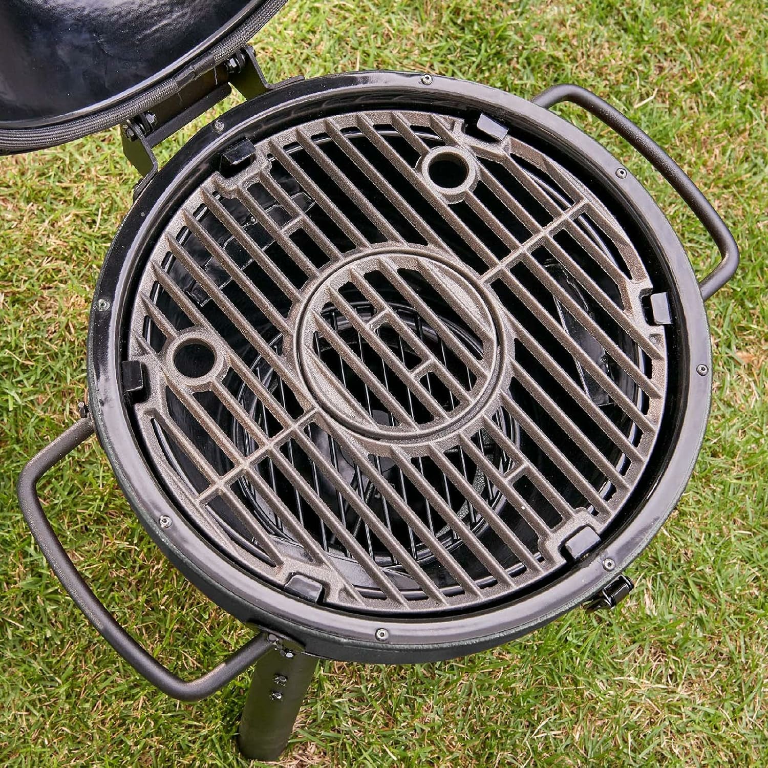Char-Griller Kamado Akorn Jr. – Ø 52 cm, Grillfläche 1'000 cm², Holzkohle – schwarz