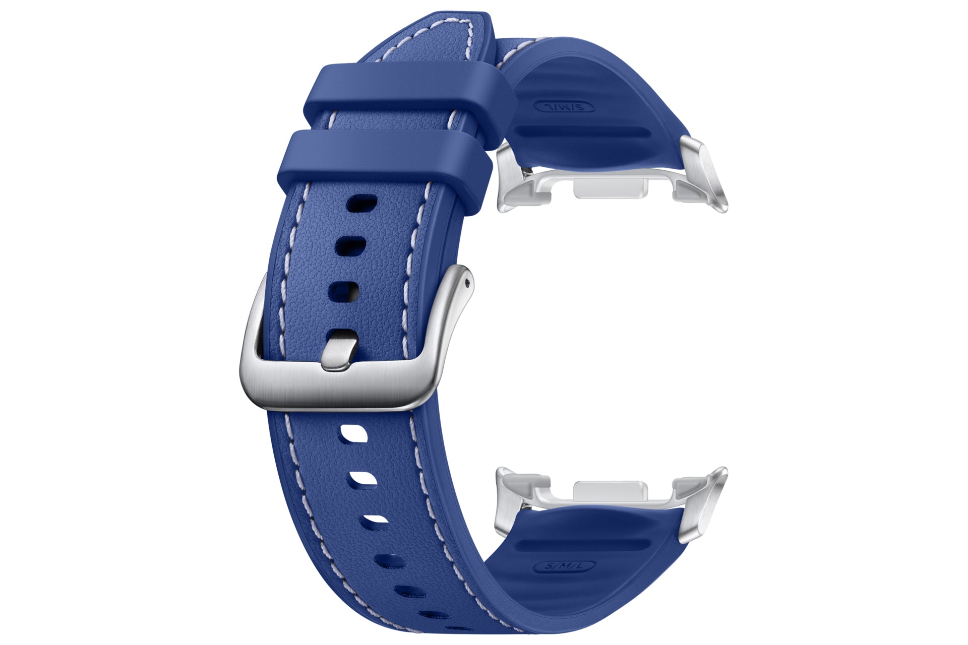 Samsung Watch 8 Hybrid – Armband – für Samsung Watch 8 Hybrid, Blau, S/M/L, Kunstleder