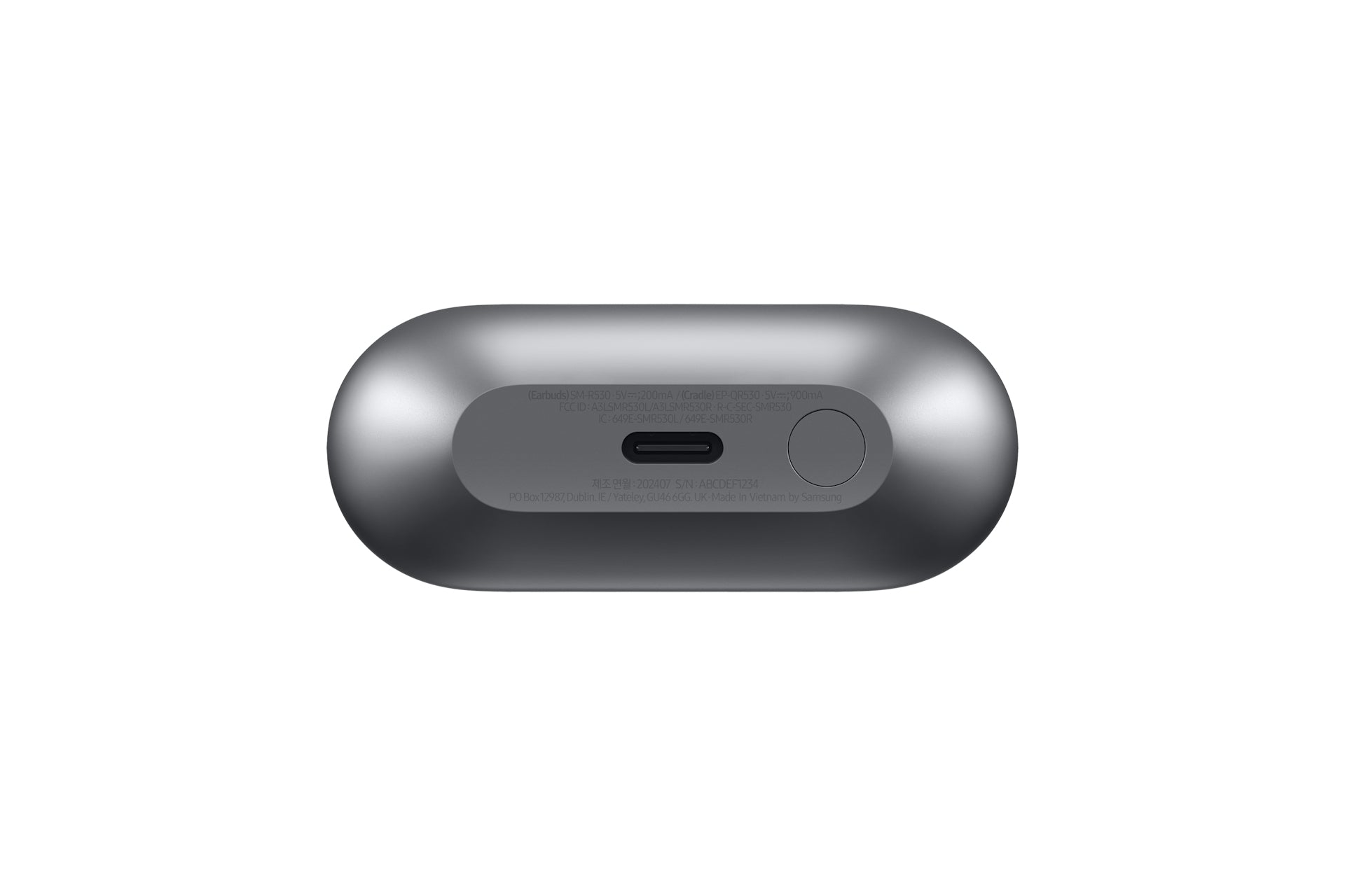 Samsung Galaxy Buds3 – True Wireless In-Ear Kopfhörer – Bluetooth 5.4, ANC, IP57, USB-C – Grau – bis 6 h