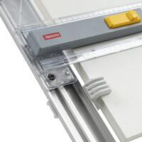 Aristo Zeichenplatte A2, ZMT 4-stufig, Schnellzeichenkopf, Grau/Transparent/Weiss/Gelb