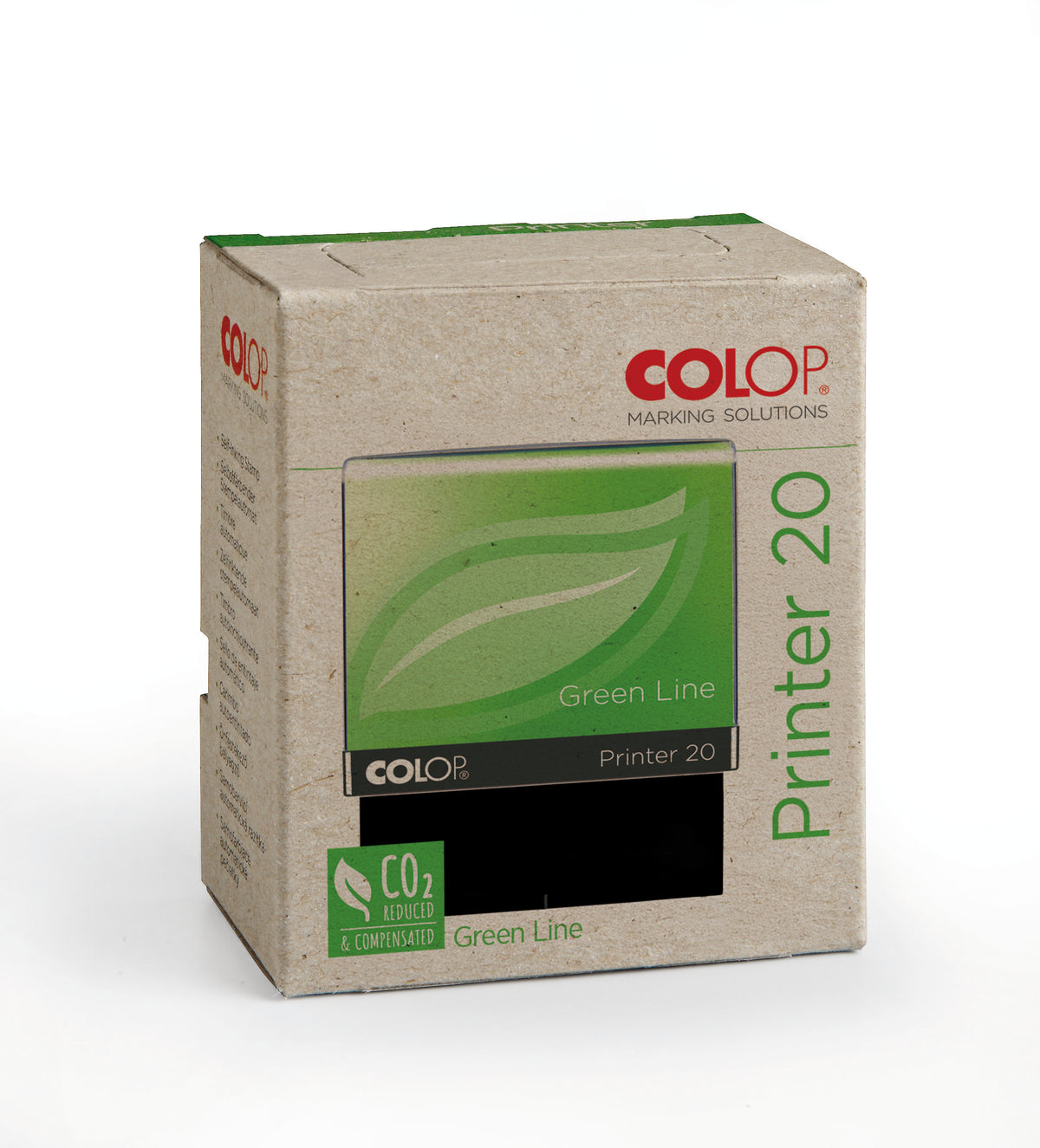 Colop Printer 20/L – Selbstfärbender Wortstempel, Text URGENT – Abdruck 14 × 38 mm – rot