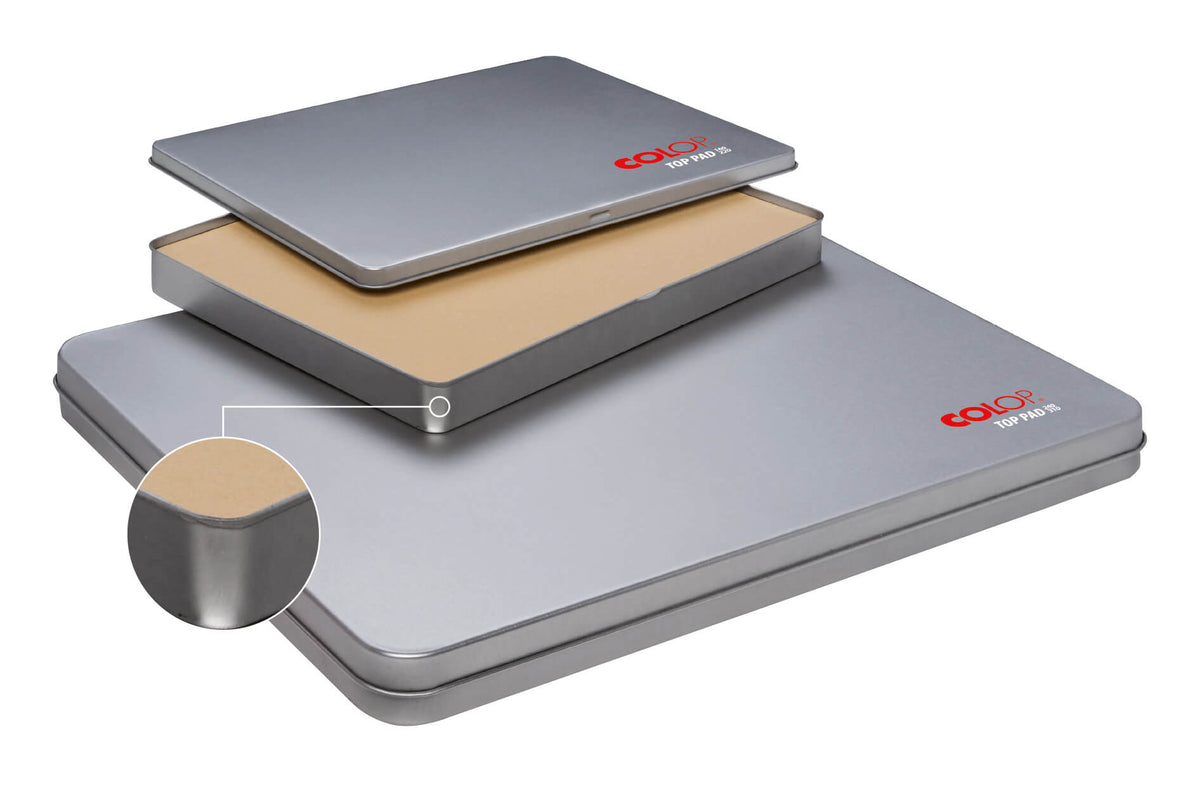 Colop Top Pad 3 – Stempelkissen ungetränkt 310 × 240 mm – Metallgehäuse