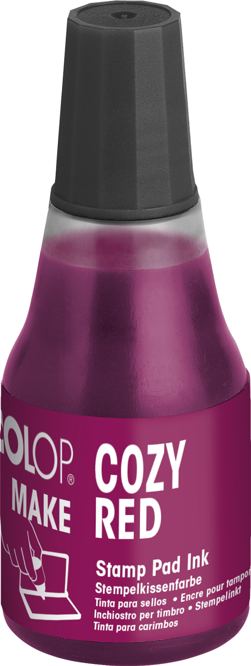 Colop MAKE – Stempelfarbe – 25 ml – rot