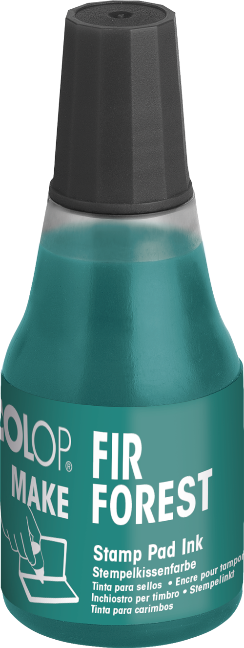 Colop Stempelfarbe – 25 ml – Tannengrün