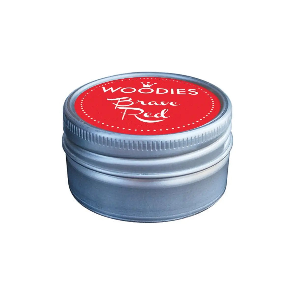 Colop Woodies Stempelkissen – Ø 38 mm, in Aludose, Brave Red