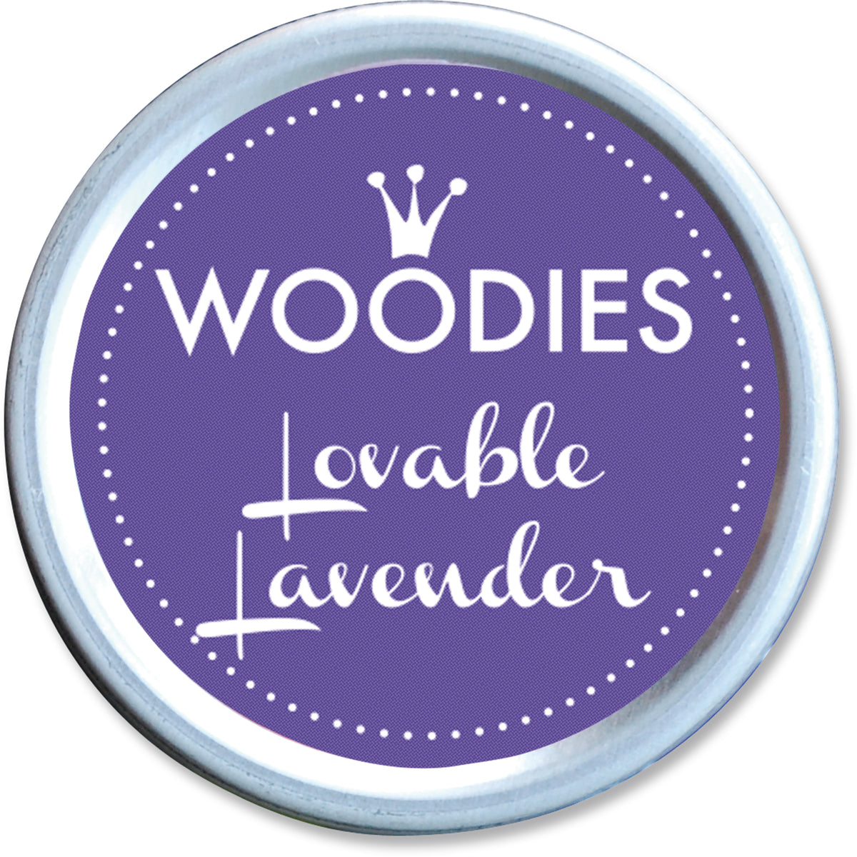Colop Woodies – Stempelkissen – Ø 38 mm – lovable lavender