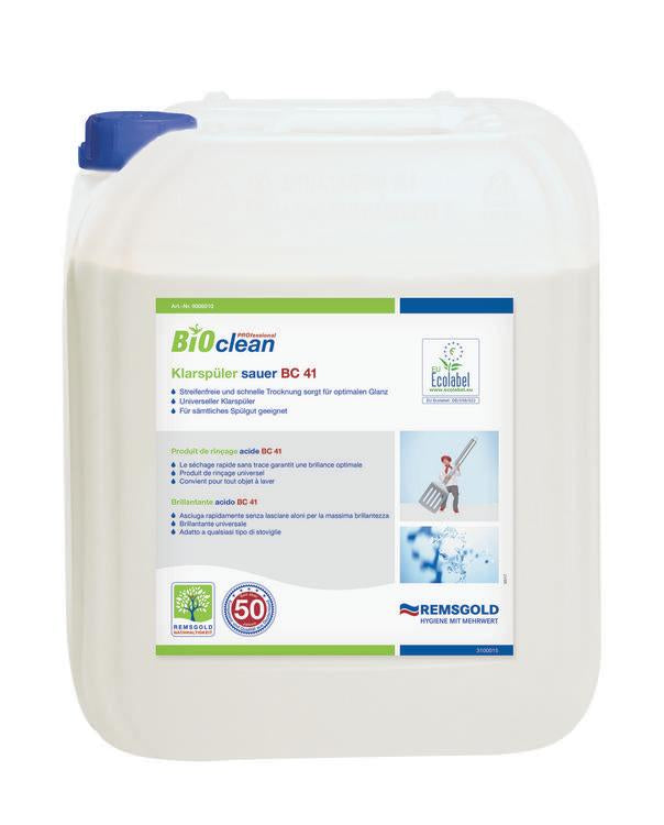 BioClean Klarspüler sauer – 10 l