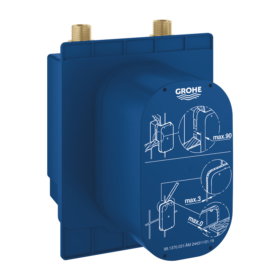 GROHE Einbaukasten – 162 × 66 × 172 mm, Kunststoff, Blau, für Armatur