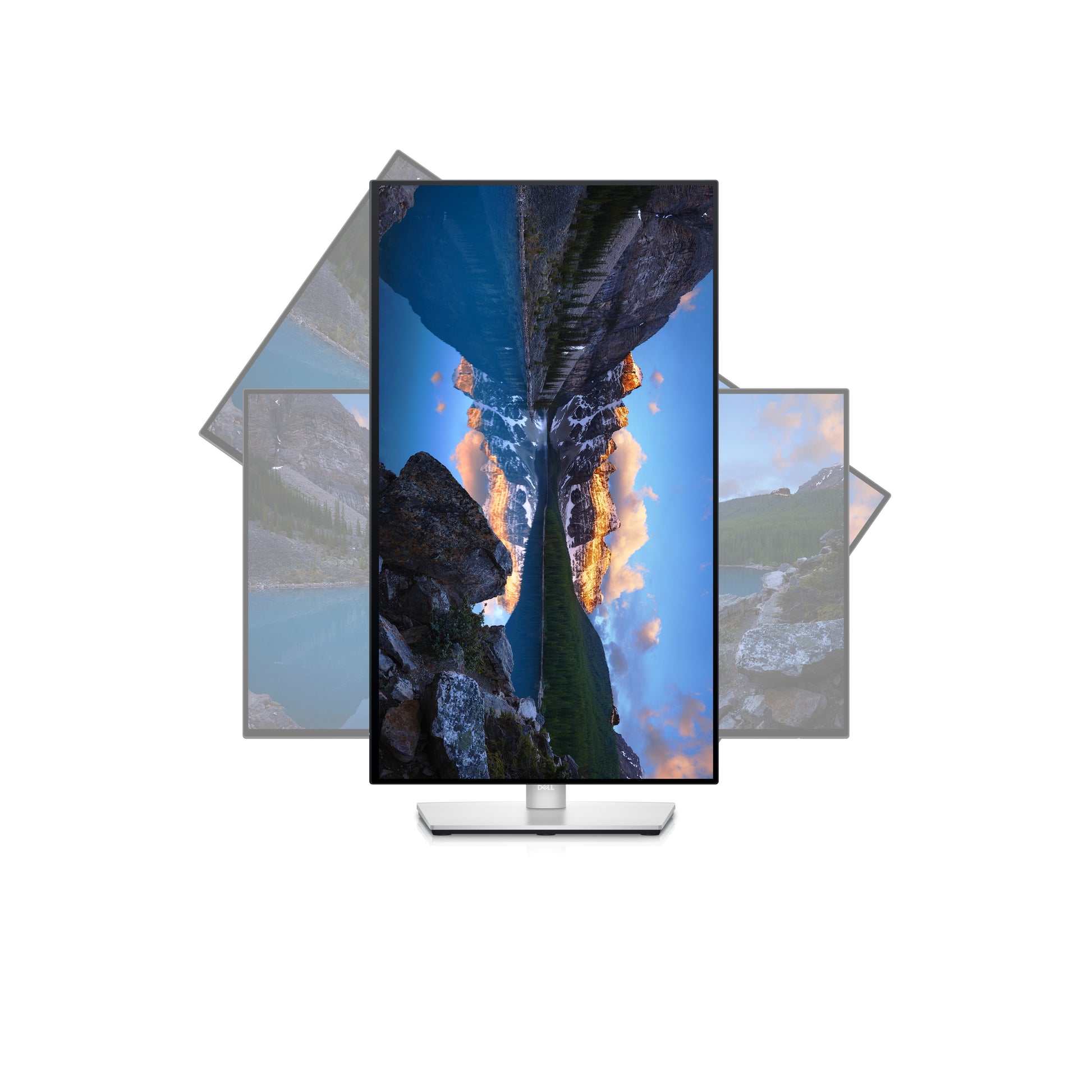 DELL UltraSharp U2422H – Monitor, 23,8", IPS, 60 Hz, 250 cd/m², USB-C, VESA 100 × 100, Schwarz