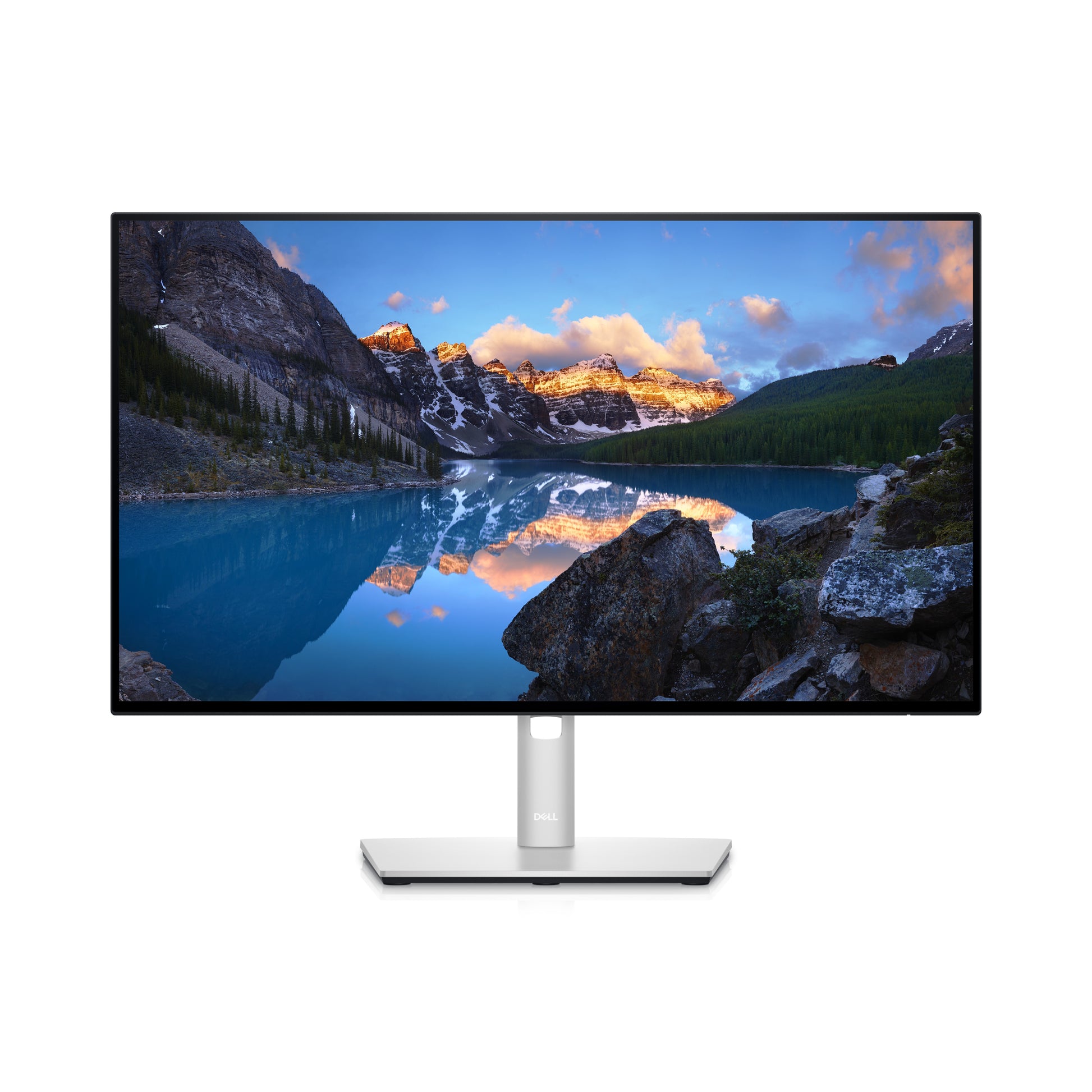 DELL U2422HE – Monitor, 24", 1920 × 1080 (Full HD), IPS, 60 Hz, 250 cd/m², USB-C, VESA 100 × 100, Silber