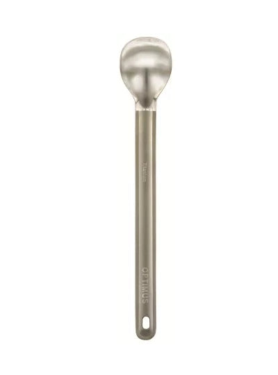 Optimus Löffel – 21,5 cm, Titan, Silber, Softgrip-Griff