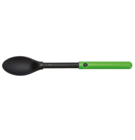 Optimus Löffel – 23,5 cm, Schwarz, Grün, faltbar, spülmaschinenfest