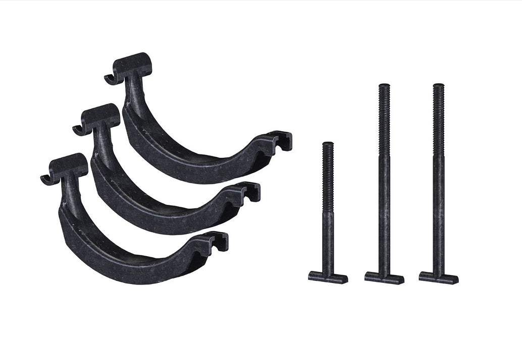 Thule Adapter-Kit für Fahrradträger – von Vierkantrohr → Thule ProRide – Schwarz – Modell 889500