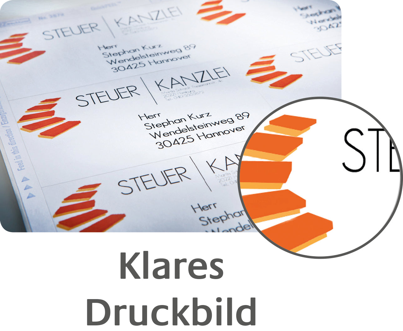 Avery Drucketiketten, 36 mm × 17 mm, weiss, Papier, wiederablösbar, 30 Blatt (2400 Etiketten)