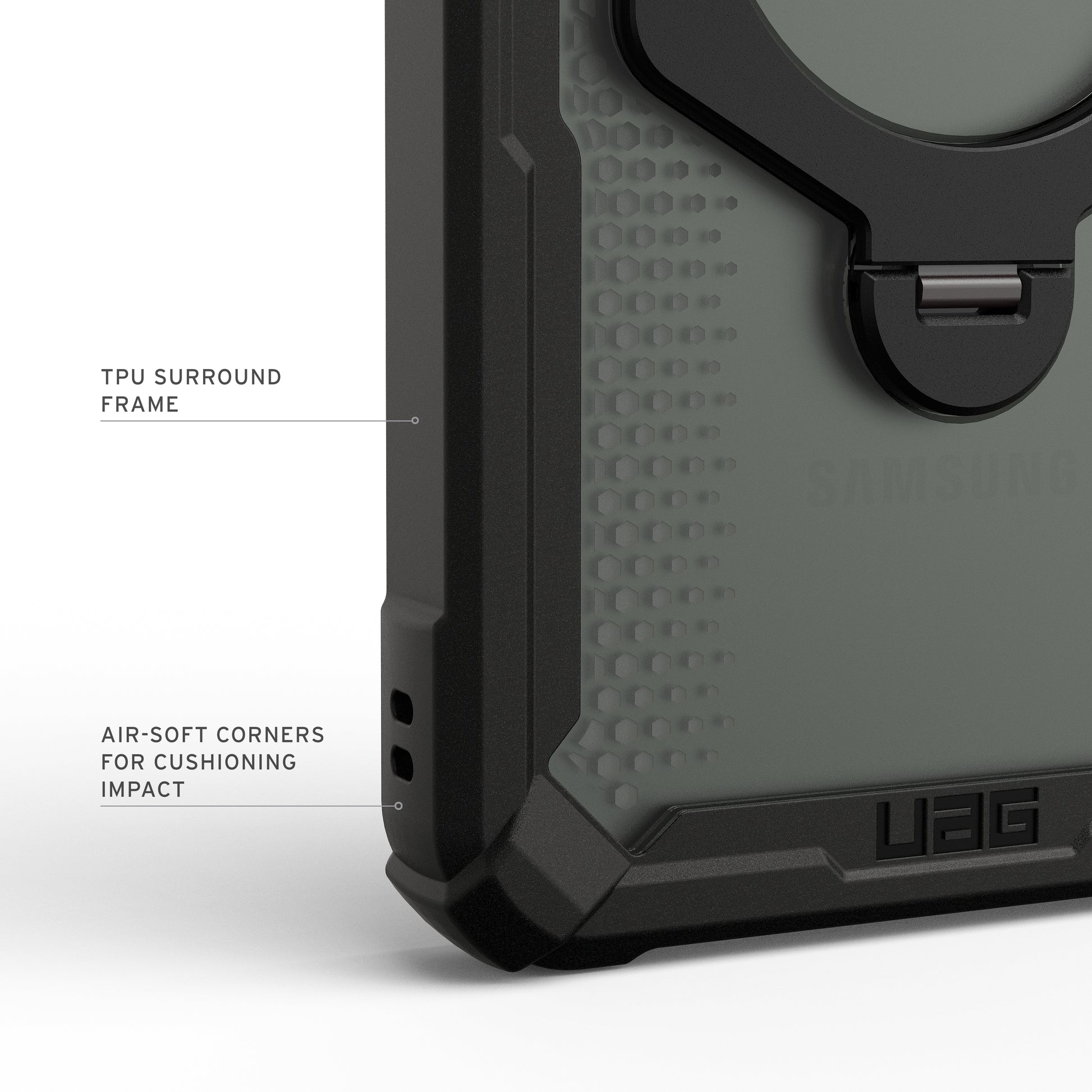 Urban Armor Gear UAG Plasma XTE 360 Backcover – für Samsung Galaxy S26 Ultra, mit Ständer, TPU, Schwarz, bis 6 m Sturzsicher