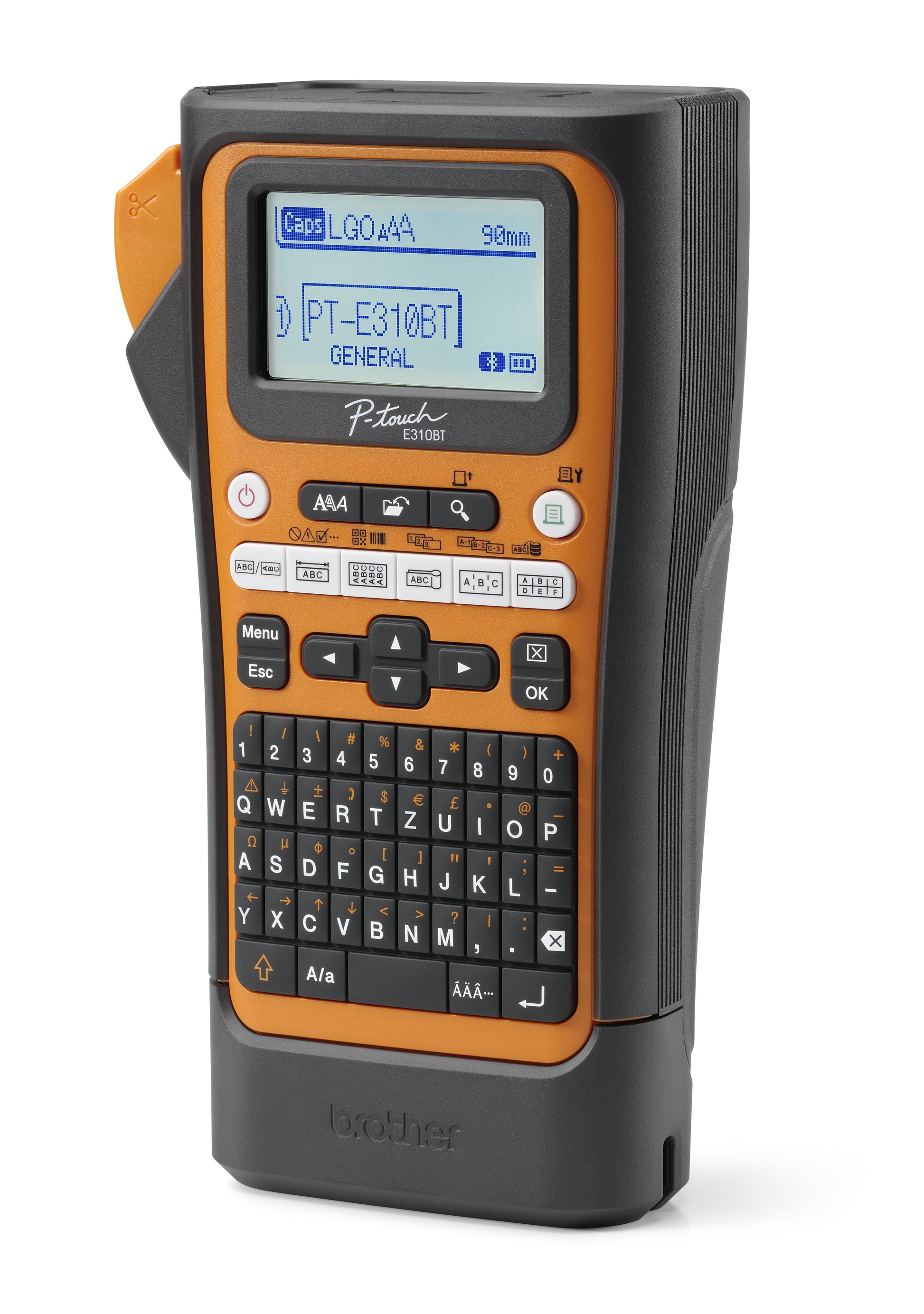 Brother PT-E310B – Beschriftungsgerät, Thermotransfer, 180 dpi, bis 16 mm, Bluetooth, für HSe/TZe-Bänder