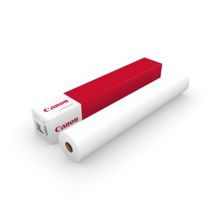 Canon Plotterpapier, Rolle – Universal, 90 g/m², 61,0 cm × 50,0 m, seidenmatt, weiss
