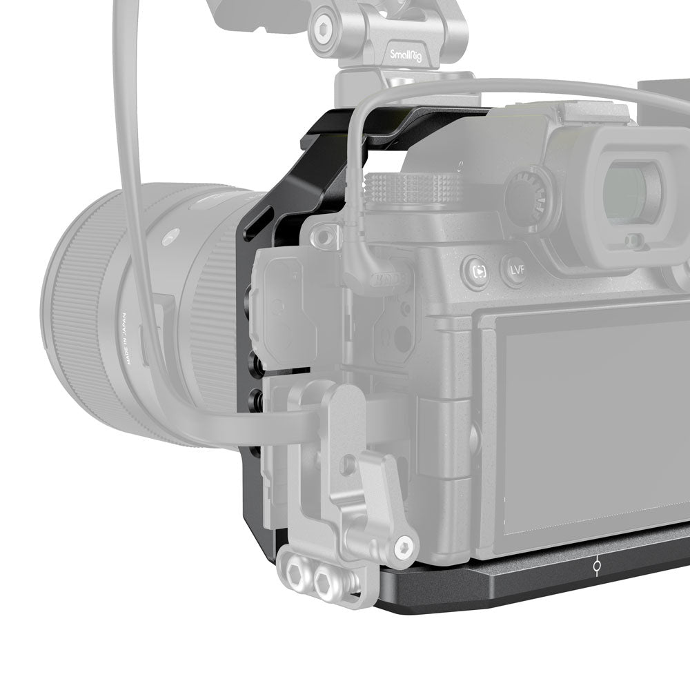 SmallRig 2983 Cage – für Panasonic LUMIX S5 – Aluminium, Schwarz – 149 × 108 × 71 mm – 1/4″, 3/8″
