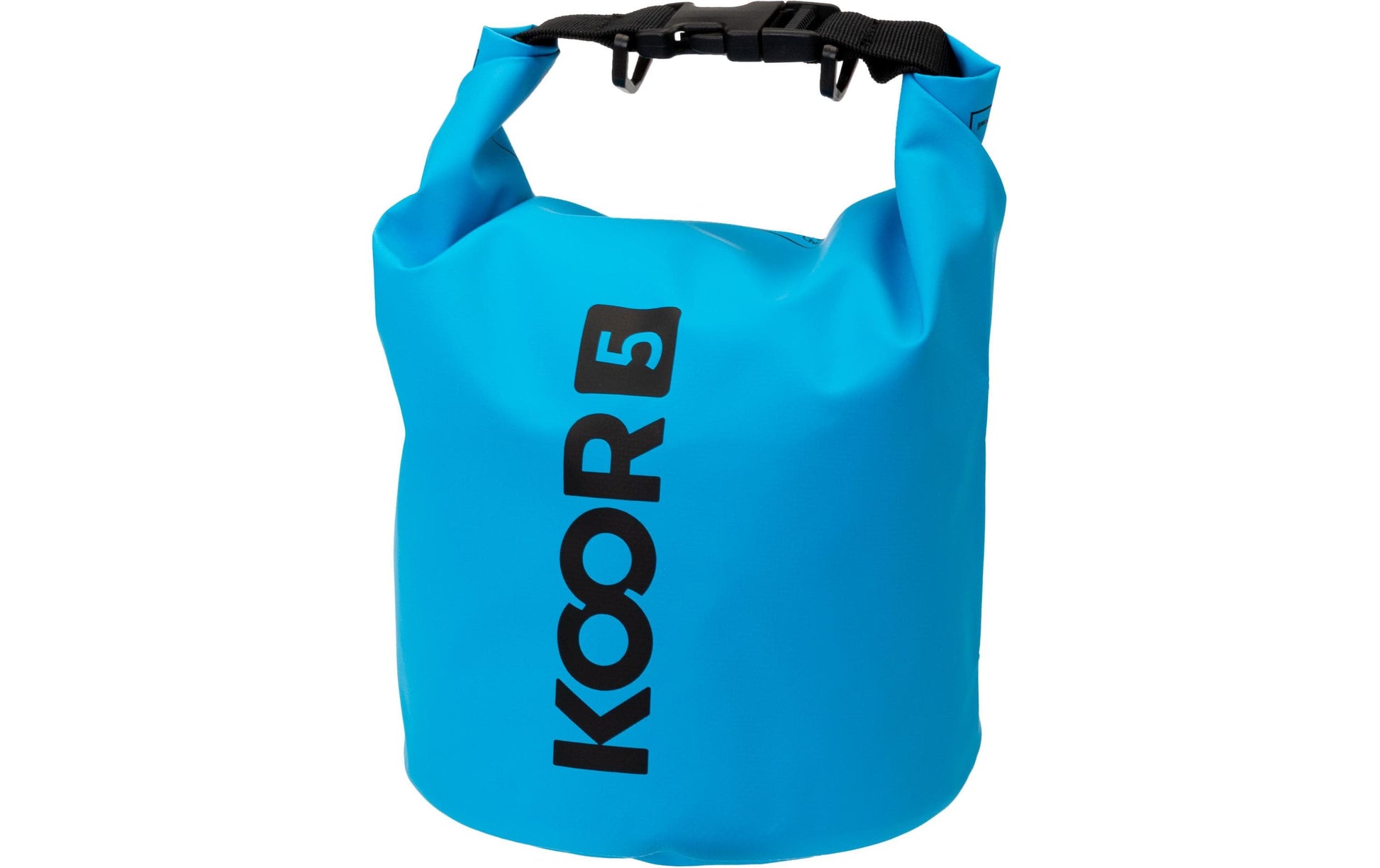 KOOR Sporttasche Dry Bag – 5 l, wasserfest, PVC, blau