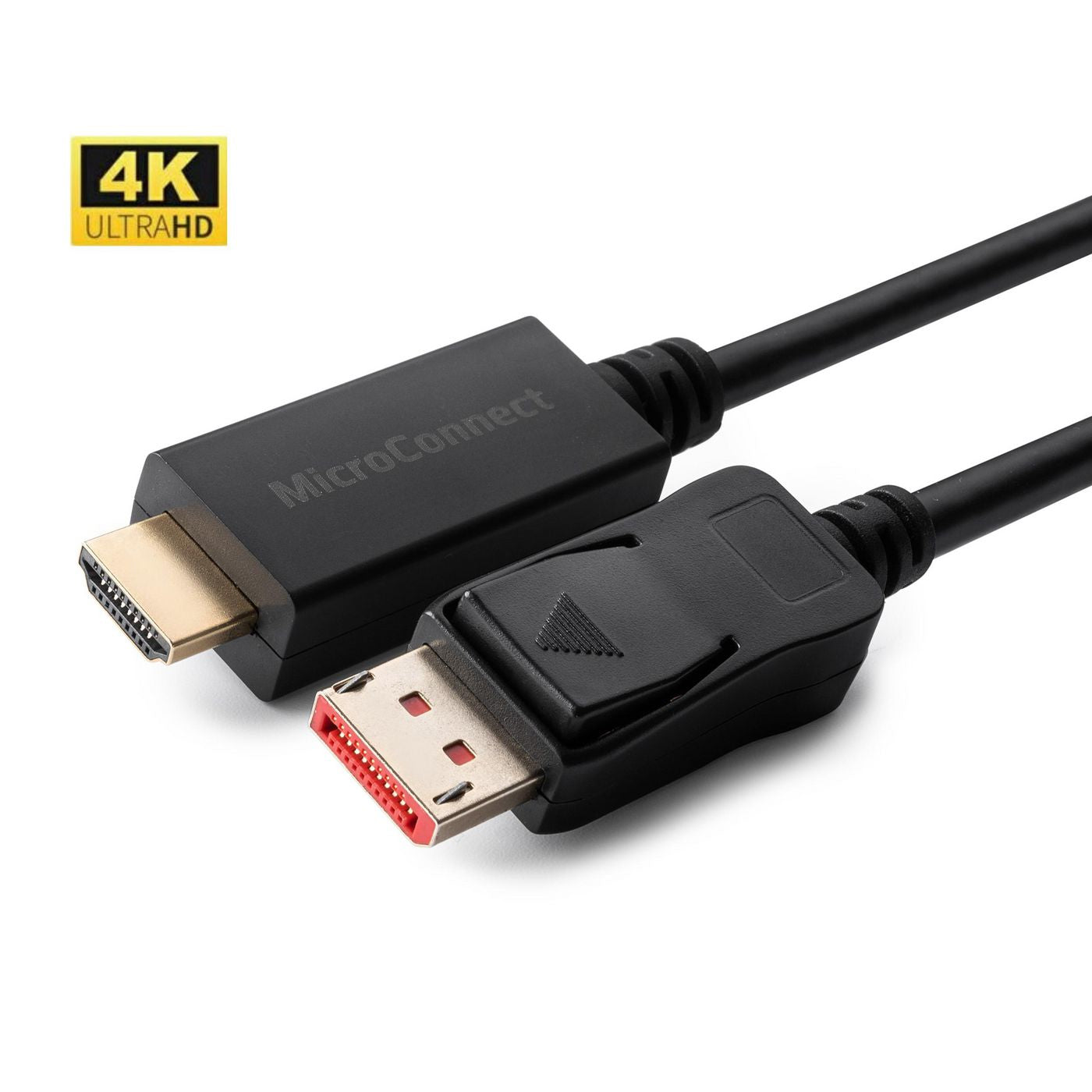 Microconnect DisplayPort auf HDMI Kabel DP 1.4 – 4K 60 Hz – 3 m – HDR