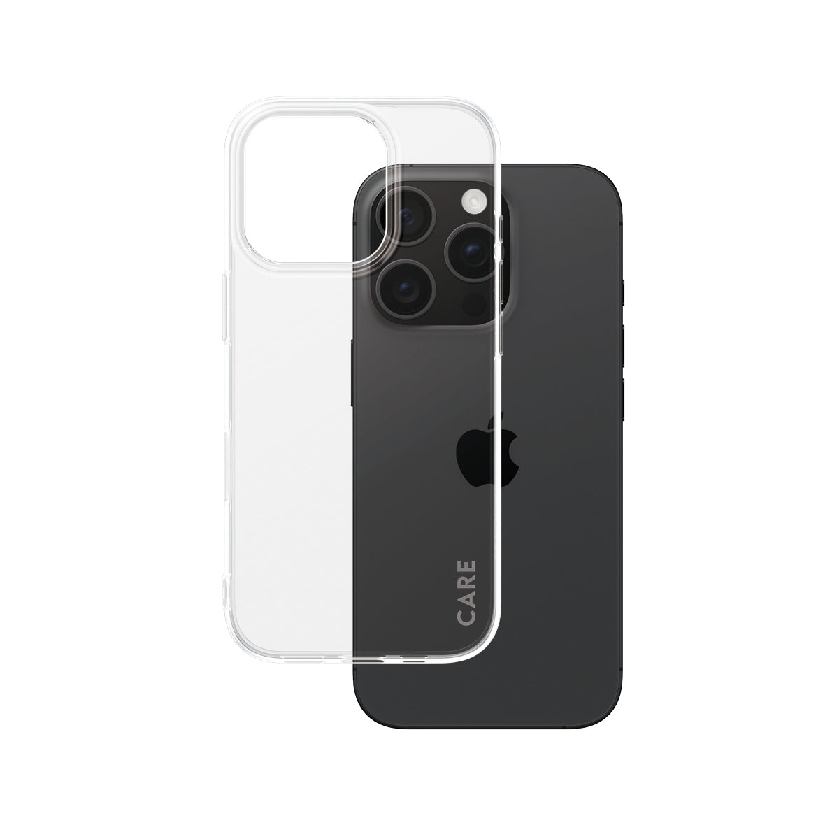 PanzerGlass CARE Backcover – für Apple iPhone 16 Pro, Kunststoff, Transparent