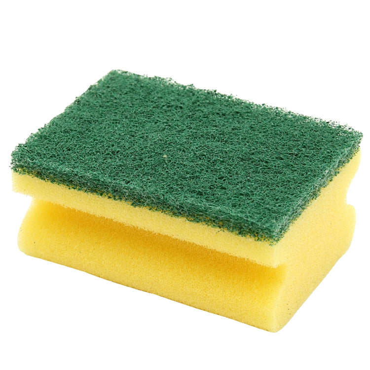 Weitaclean Scheuerschwamm – 9,5 × 7 × 4,3 cm, gelb, 10 Stk.