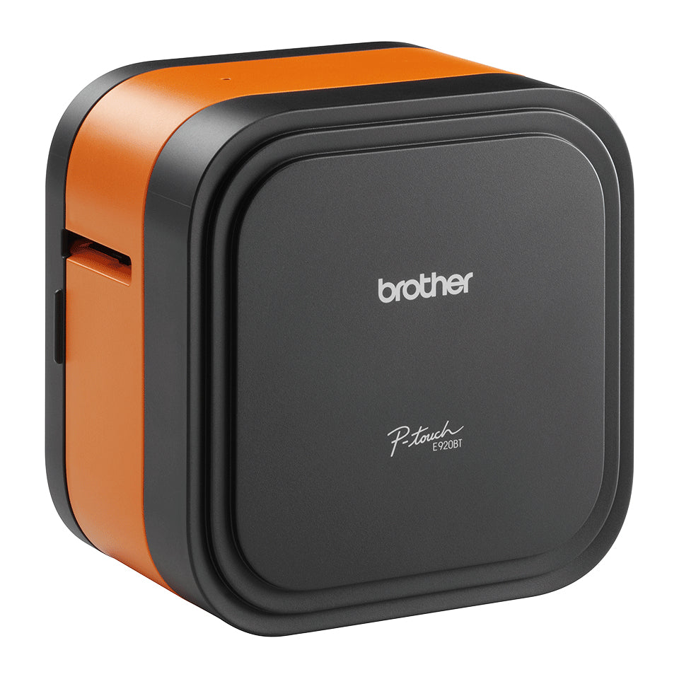 Brother Cube Pro Etikettendrucker – orange/schwarz, Kunststoff