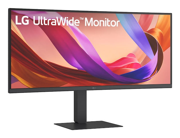 LG 34U650A-B – 34" Curved, 3440 × 1440 (UWQHD), IPS, 100 Hz, USB-C 96 W, KVM, LAN, HDR10