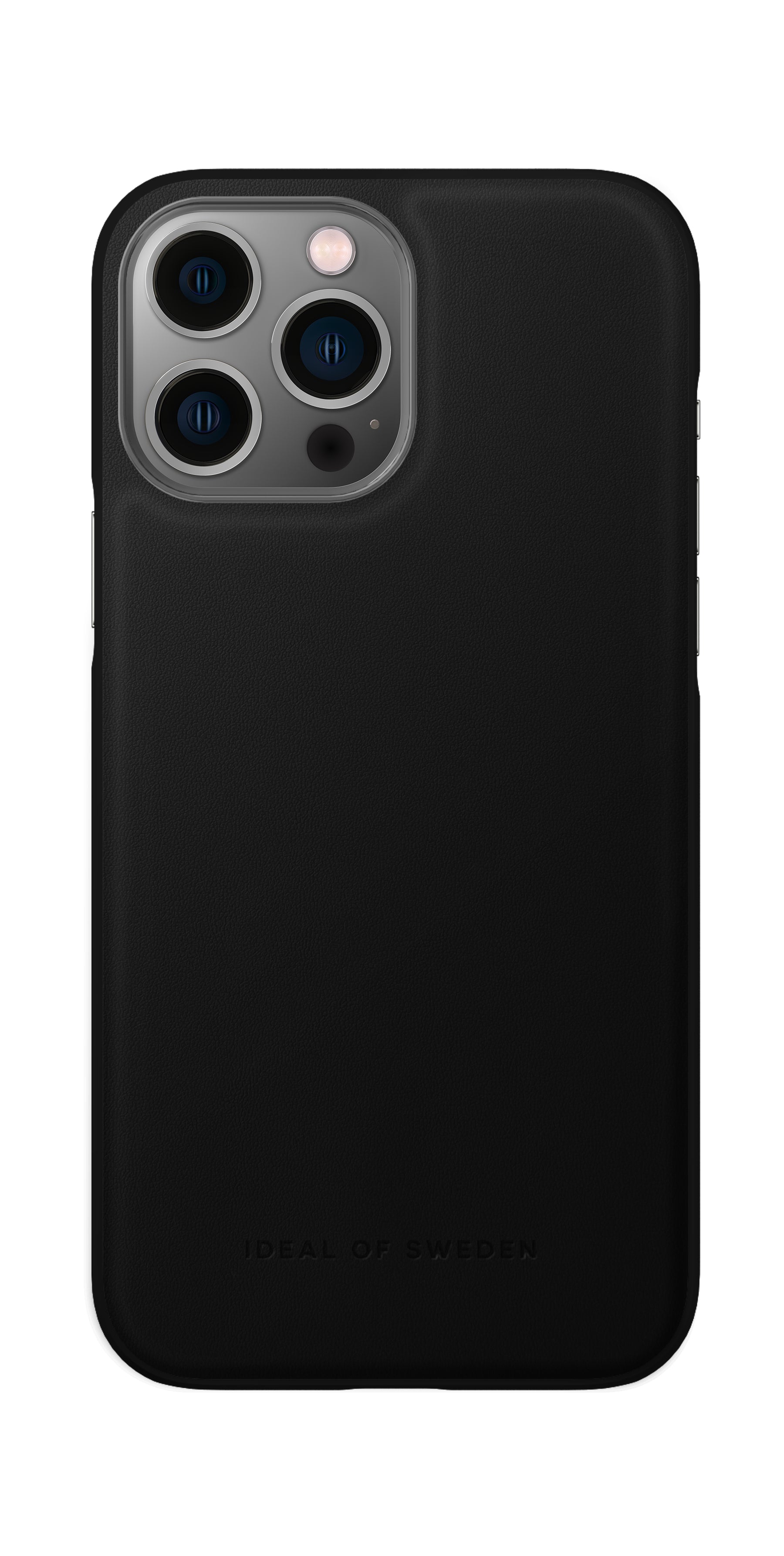 Ideal of Sweden – Backcover – für Apple iPhone 13 Pro Max – Intensives Schwarz – Kunstleder