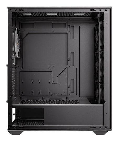 Antec AX85 – PC-Gehäuse – Midi Tower, für ATX, micro-ATX, Mini-ITX, 4×120 mm Lüfter, 360 mm Radiator, Schwarz
