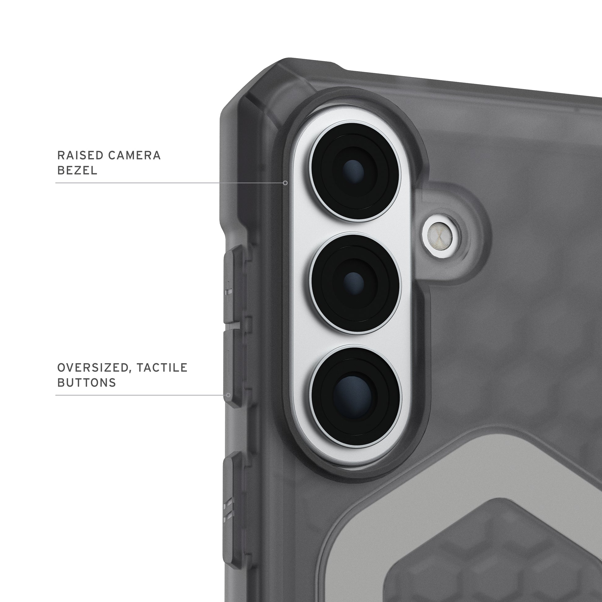Urban Armor Gear UAG Essential Armor Backcover – für Samsung Galaxy S26+, MagSafe, PC, Asche
