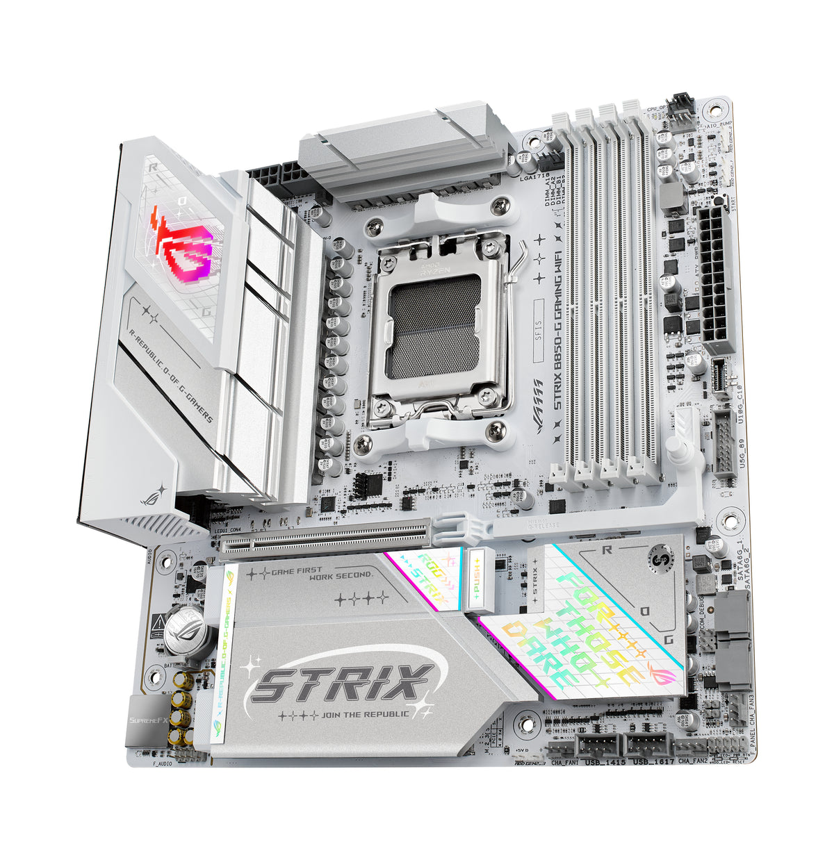 ASUS ROG STRIX B850-G GAMING WIFI – Mainboard – Sockel AM5, AMD B850, mATX, DDR5