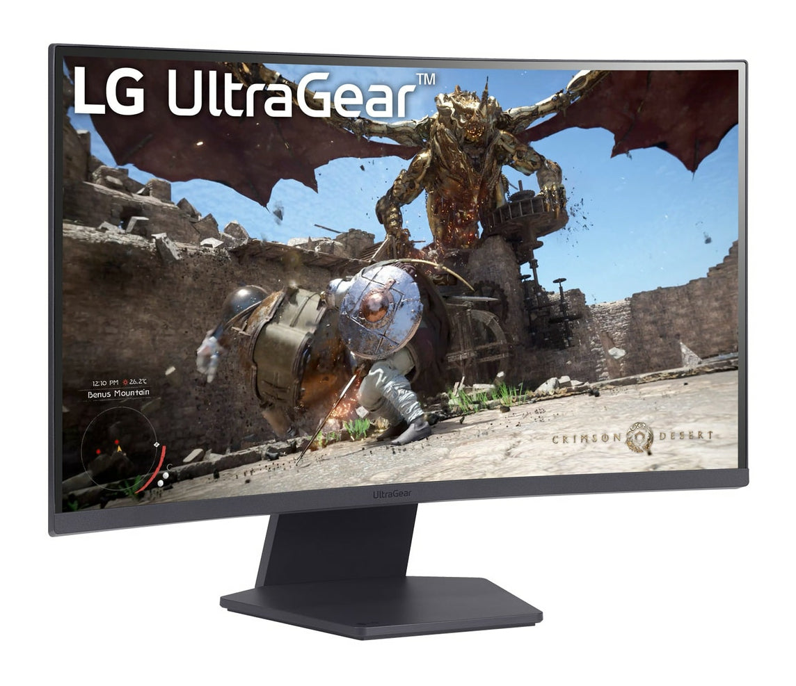 LG 27GS60QC-B – 27" Curved, 2560 × 1440 (WQHD), VA, 180 Hz, HDR10