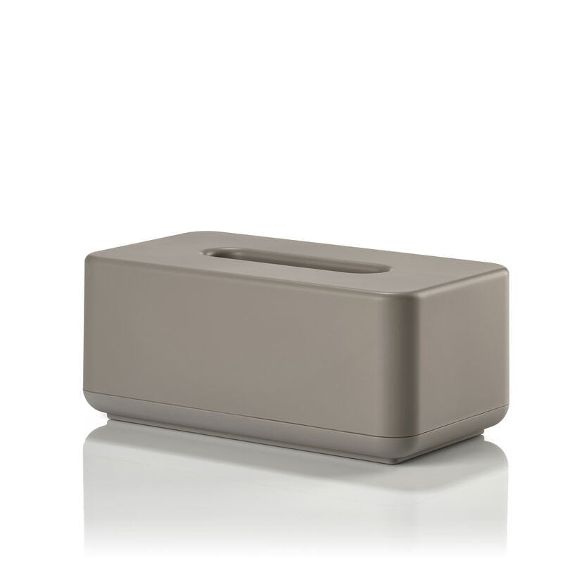 Zone Denmark Kosmetiktuchbox Ume – freistehend, ABS, 14×25,6×10,7 cm, Taupe