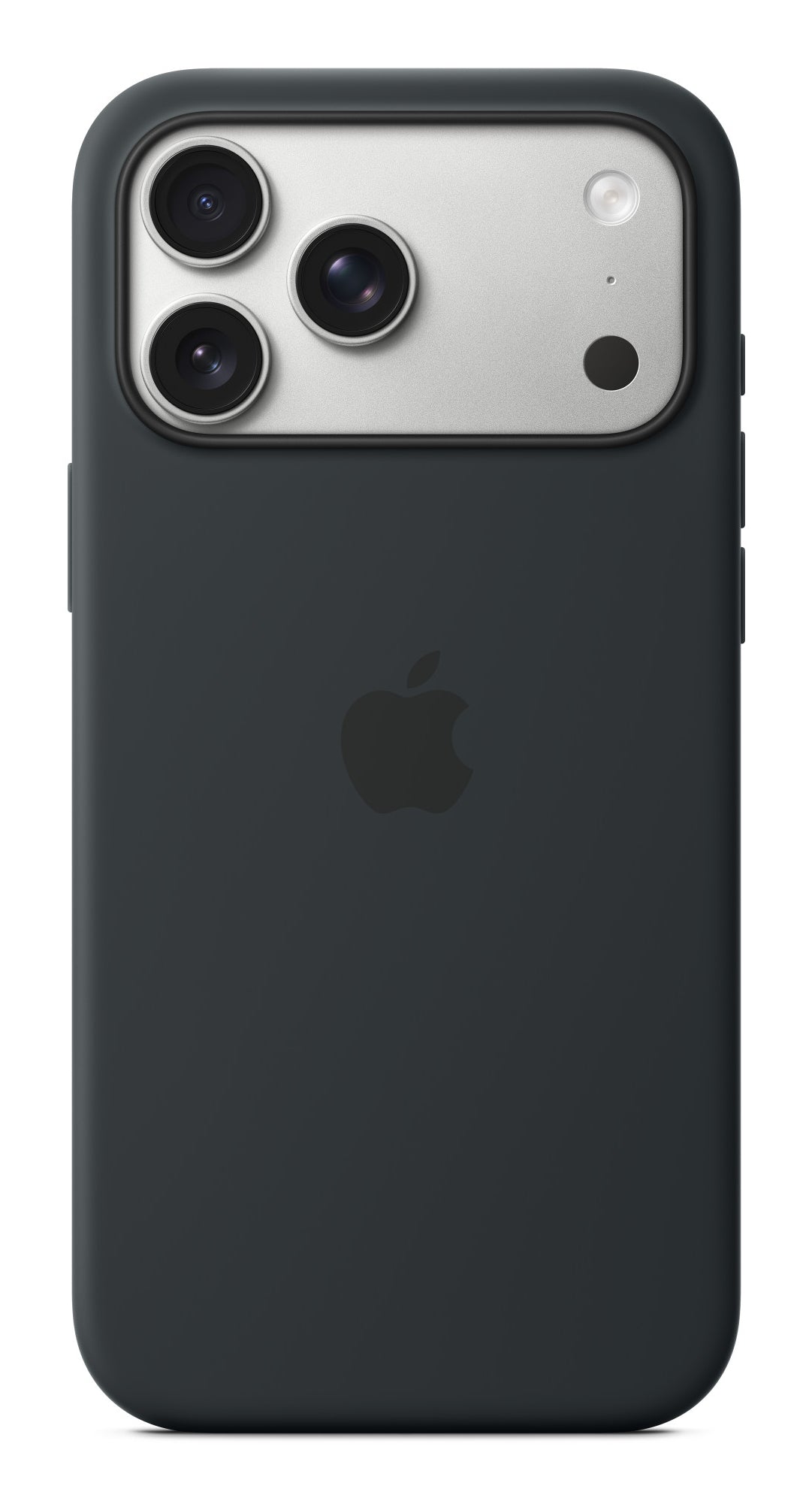 Apple Backcover – für Apple iPhone 17 Pro Max, MagSafe, Silikon+Mikrofaser, Schwarz