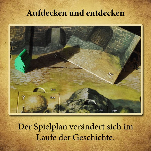 Kosmos Die Abenteuer des Robin Hood – Brettspiel, 2–4 Spieler, ab 10 Jahren, 60 Min., DE