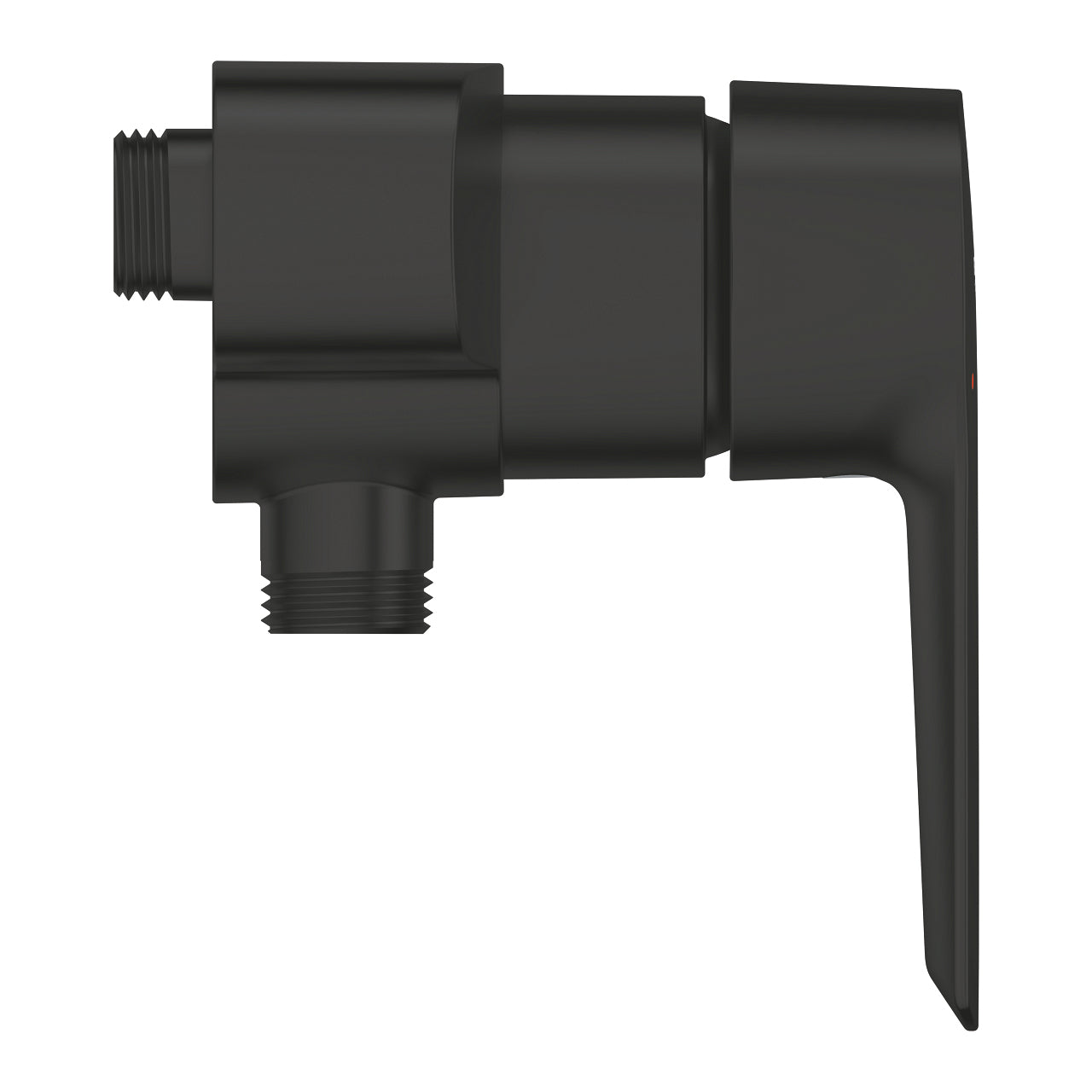 GROHE Start Badebatterie (Unterputz) – 15,3 cm, Metall, Schwarz