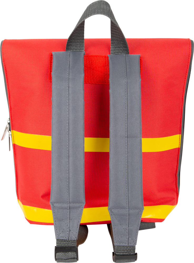 Small foot Notarztrucksack – Arzt – 25,0 × 26,0 × 10,0 cm – ab 3 J. – Stoff, Holz – mehrfarbig