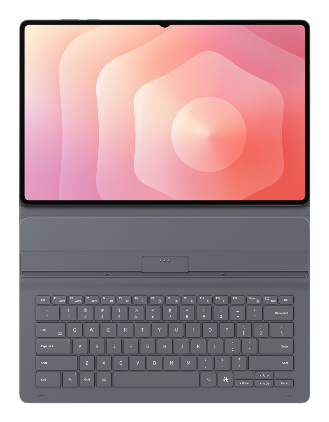 Samsung Tastatur-Case für Galaxy Tab S11 Ultra 14,6" – QWERTY – Schwarz