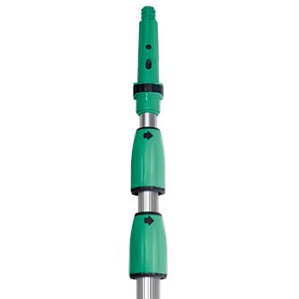 Unger Wischerstiel OptiLoc – 600 cm, Aluminium/Kunststoff, grün/silber, 1 Stk.