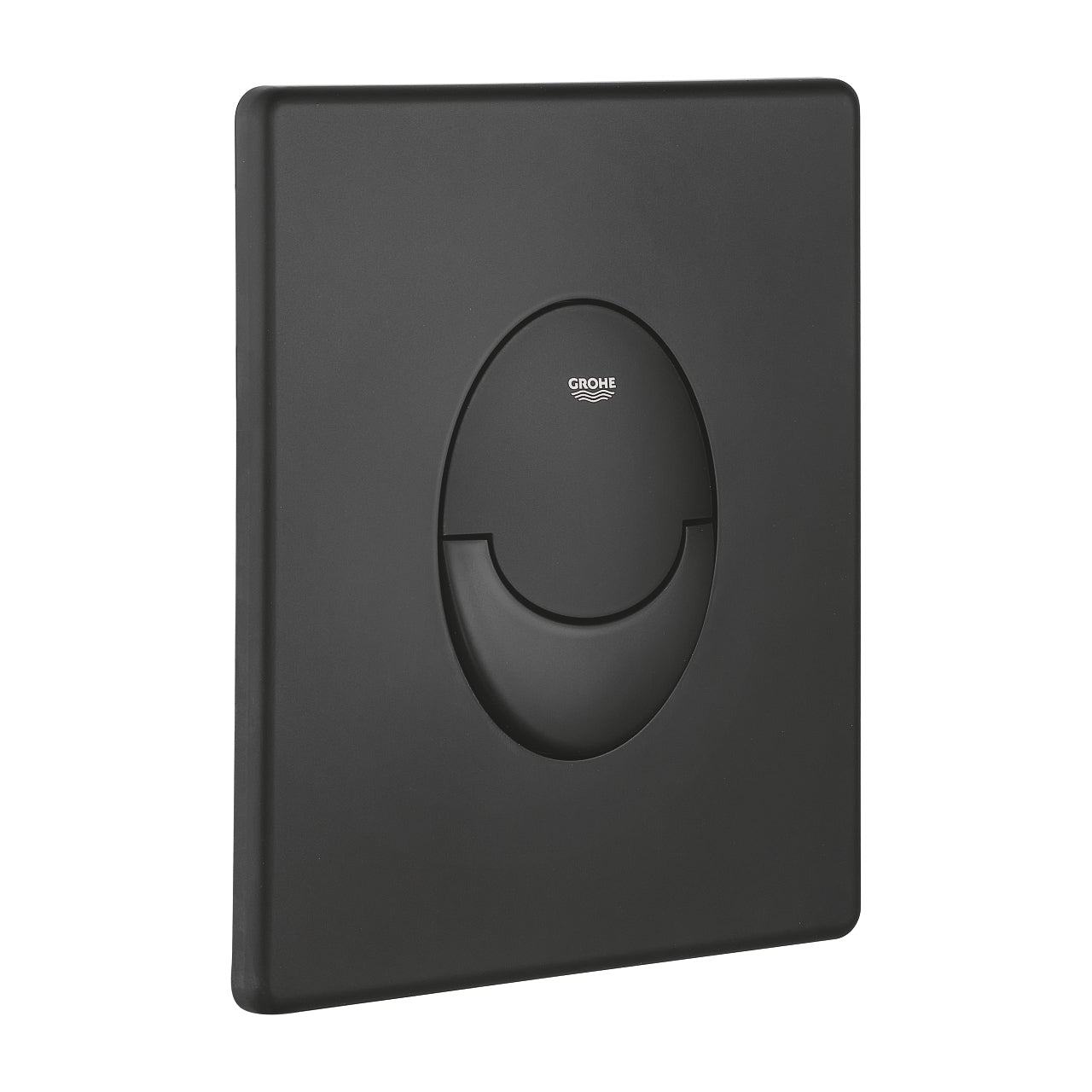 GROHE WC-Betätigungsplatte – ABS, Schwarz, 15,6 × 1,8 × 19,7 cm