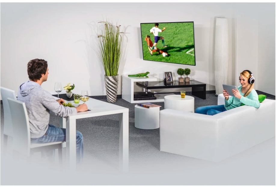 Hama Wandhalterung – Vollbeweglich – 32–65" – VESA 75×75–400×400 – bis 20 kg, Kabelführung – 00220823