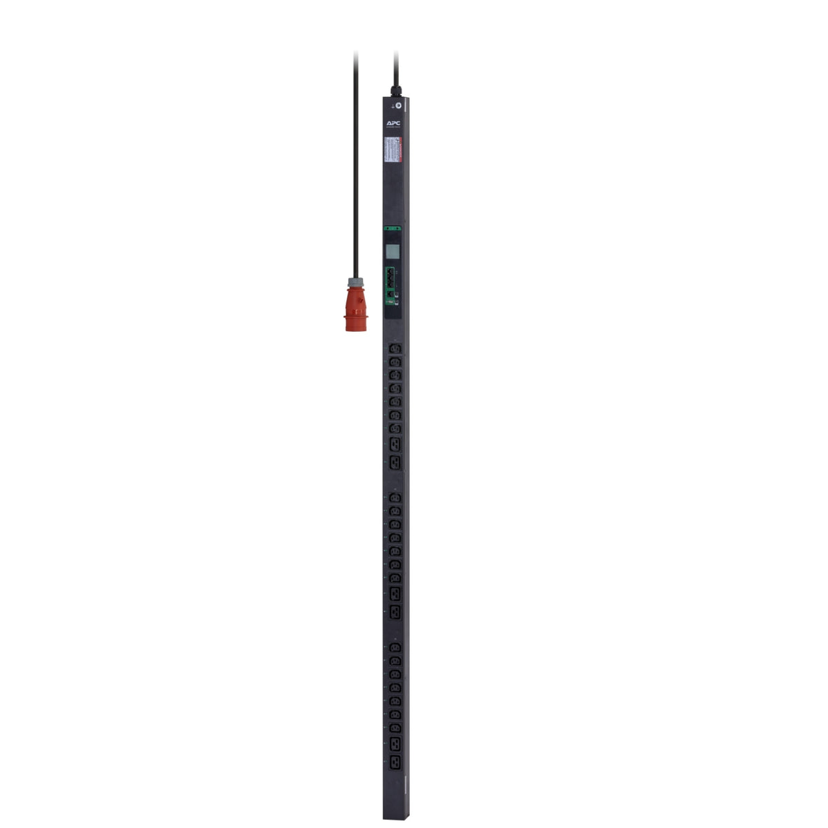 APC EasyPDU Switch Zero – PDU (Switched) – 0U, 11 kW, 27×AC (21×C13, 6×C19), 2 m, Schwarz