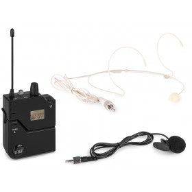 Power Dynamics PD632BP – Taschensender-Set – 3,5 mm Klinke, Kabellos, Omnidirektional – für PD632 Serie