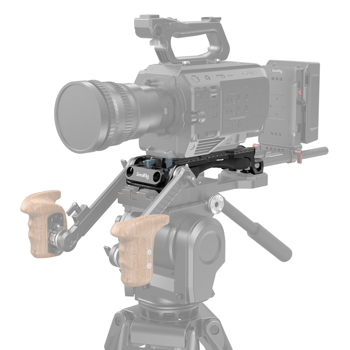 SmallRig 2837 Schulterpolster – 257 × 110 × 90 mm – für Sony FS5, FS5II, FS7 und andere