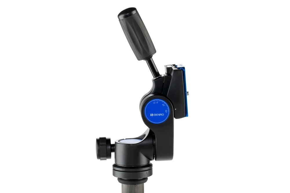 Benro HD2A 3-Wege-Stativkopf – 8 kg Traglast, 1/4" Gewinde, 360° – Schwarz
