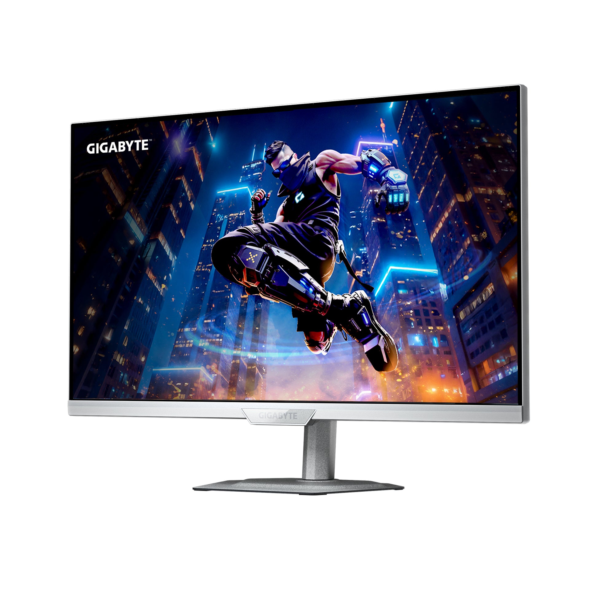 GIGABYTE M27UP ICE – 27", 3840 × 2160 (4K), IPS, 160 Hz, USB‑C 18 W, DisplayHDR 400